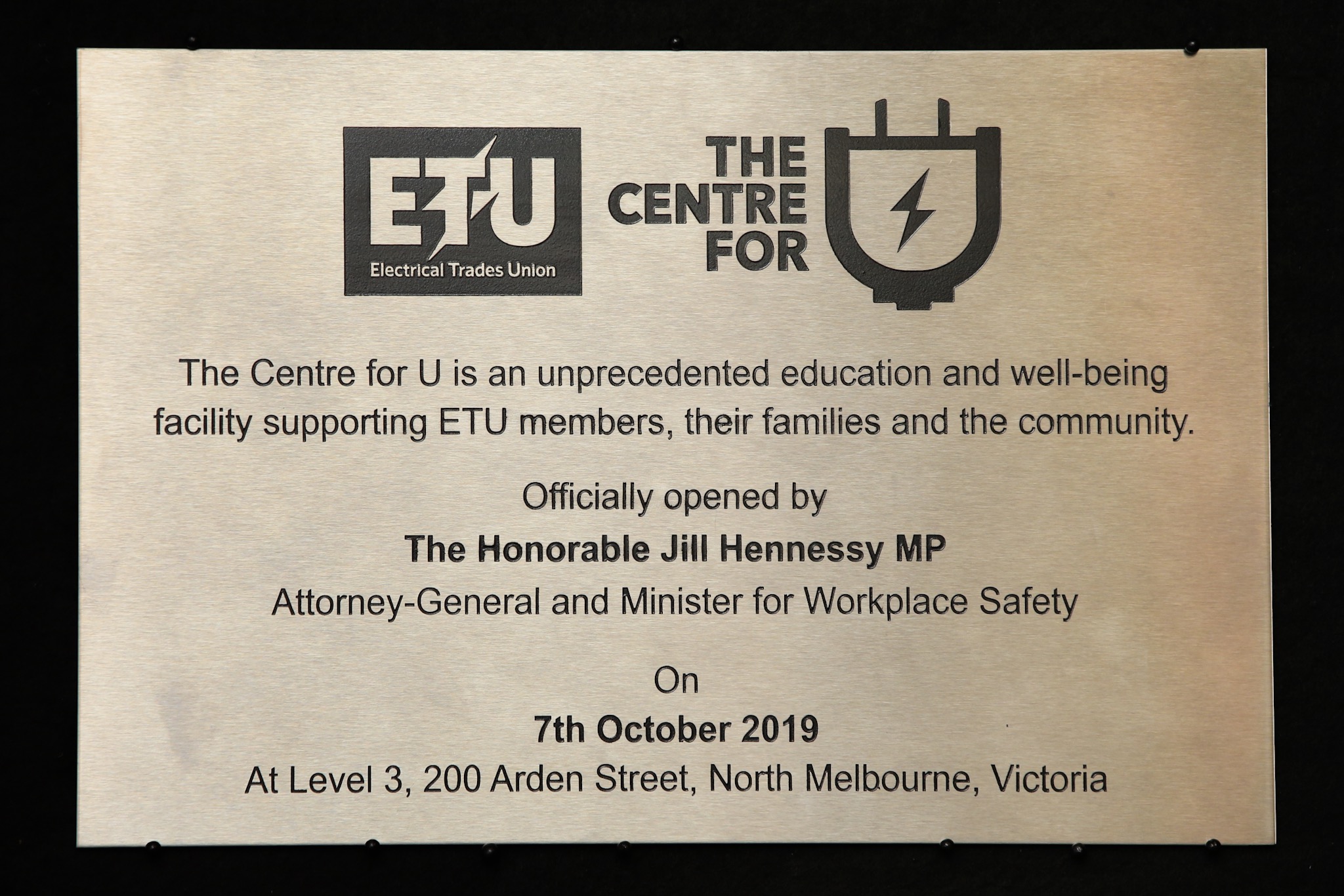 Our official opening event